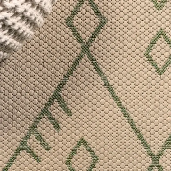 Boho Moroccan Indoor/Outdoor Area Rug  - JONATHAN Y image {2}