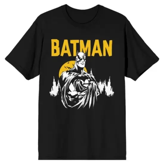 Batman Gotham City Men's Short Sleeve Shirt & Sleep Shorts Set image {1}