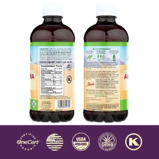 Lily Of The Desert Aloe Vera Gel - Inner Fillet Filtered Aloe Vera Drink For Gut Health, Wellness, Glowing Skin, 32 Fl Oz image {3}