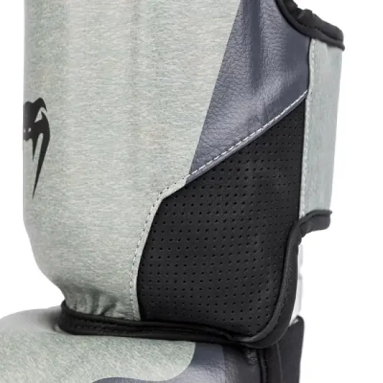 Venum Stone Protective MMA Shin Instep Guards - Mineral Green image {1}