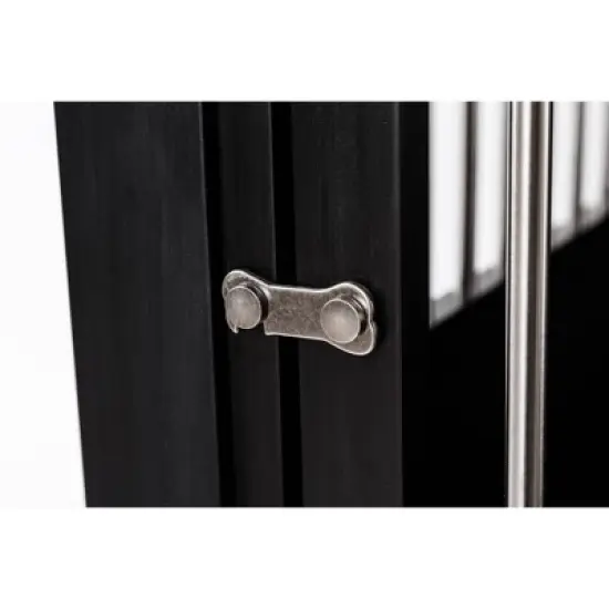 New Age Pet ecoFLEX Habitat 'N' Home Stainless Steel Dog Crate image {3}