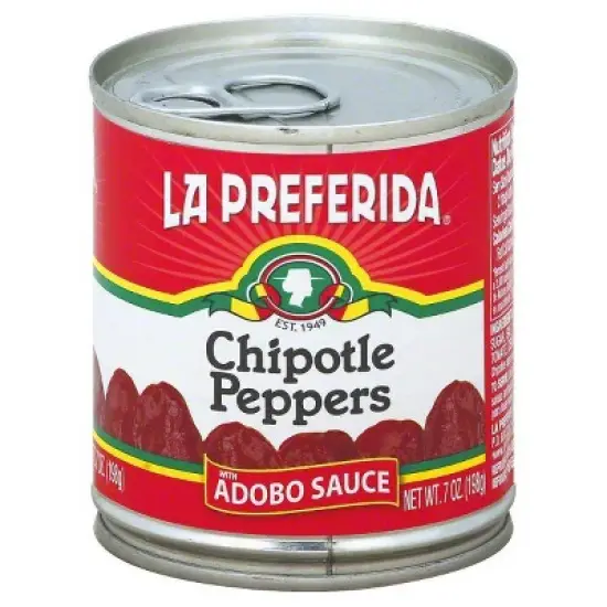 La Preferida Whole Chipotle Peppers, Hot , 7 OZ image {1}