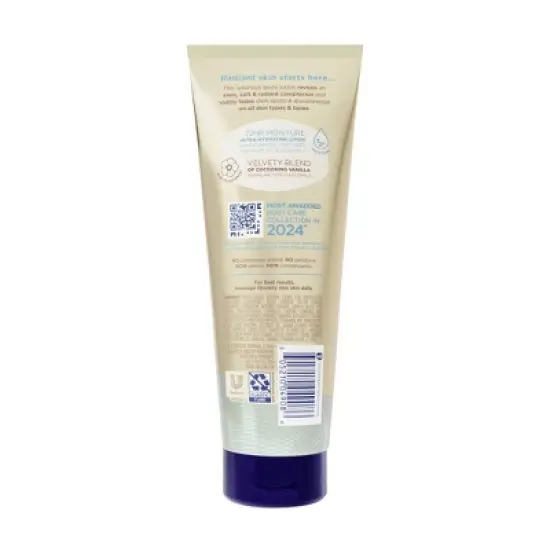 Vaseline Radiant X Even Tone Coconut Oil, Vitamin C & Peptides Body Lotion for Dry Skin - 7.5 fl oz image {1}