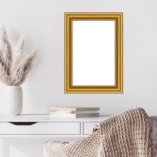 Amanti Art Townhouse Gold Framed Dry Erase Magnetic Board image {7}