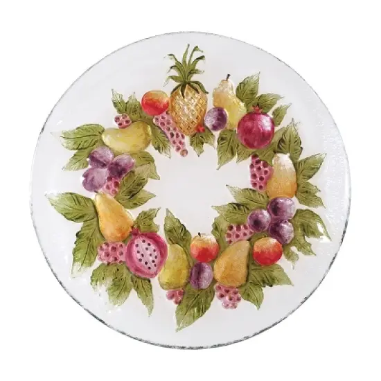 Gallerie II Holiday Wreath Platter image {1}