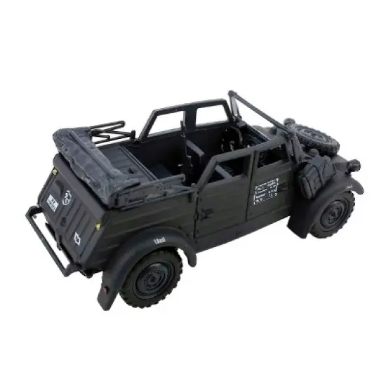 Volkswagen Kubelwagen Convertible K Type 82 Black 1/43 Diecast Model Car by Cararama image {2}