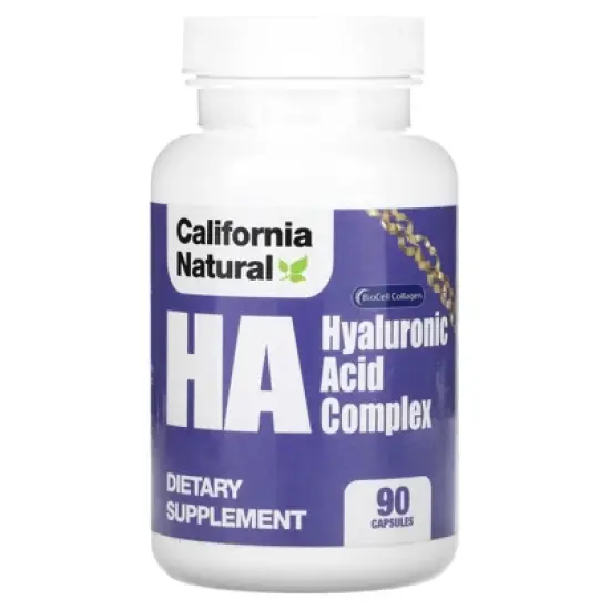 California Natural HA, Hyaluronic Acid Complex, 90 Capsules image {4}