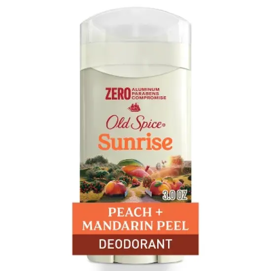 Old Spice Deodorant - Sunrise - Peach and Vanilla Scented - Aluminum-Free 3oz image {9}