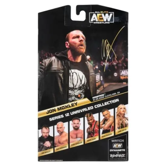 AEW Unrivaled 12 Jon Moxley Action Figure image {1}