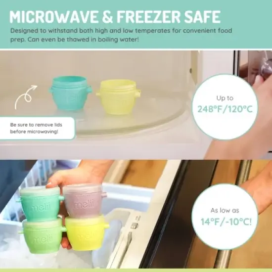 Melii Snap & Go Pods - 4oz/4pk image {4}