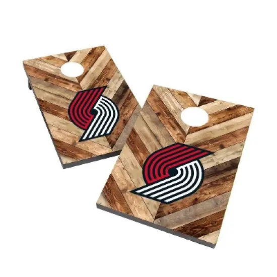 NBA Portland Trail Blazers 2'x3' Cornhole Bag Toss Game Set image {1}