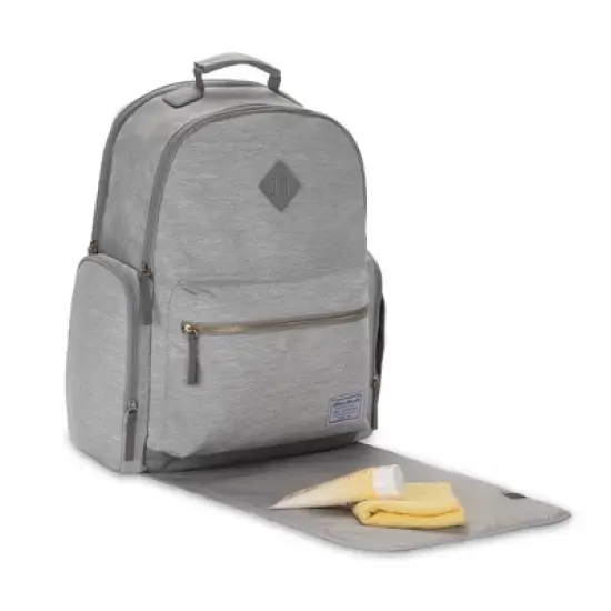 Eddie Bauer Chinook Back Pack Diaper Bag - Gray image {2}