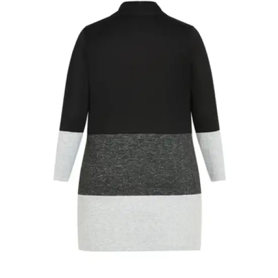 Women's Plus Size Cora Cardigan - gray | AVENUE image {5}