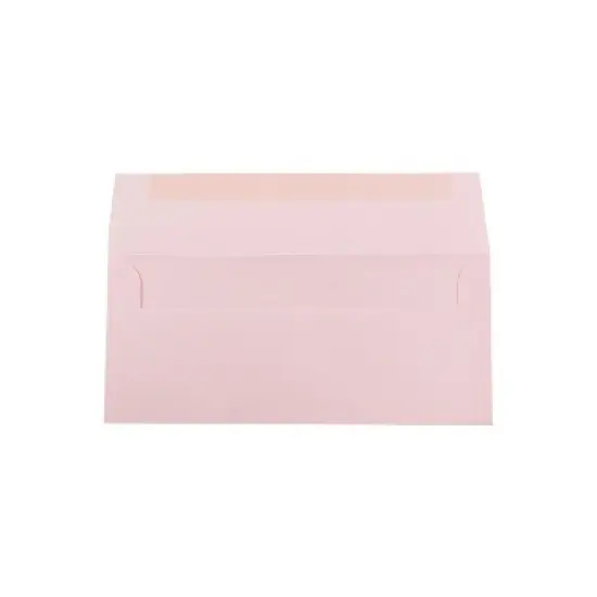 JAM Paper #10 Business Envelopes 4.125 x 9.5 Baby Pink 2155777 image {1}