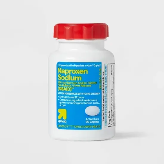 Naproxen NSAID Sodium Tablets - 90ct - up&up&trade; image {4}