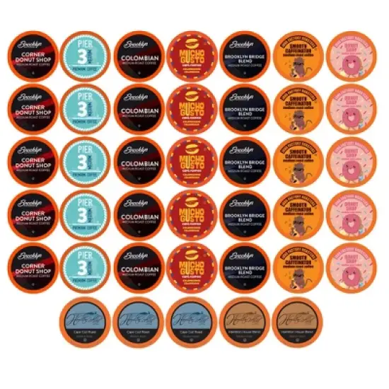 Two Rivers Coffee Medium Roast Coffee Pods,2.0 Keurig, Variety Sampler, 40 Count image {11}