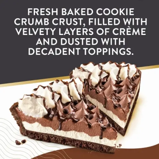 Edwards Singles Frozen Desserts Chocolate Cr&egrave;me Pie Slices - 5.34oz/2ct image {3}