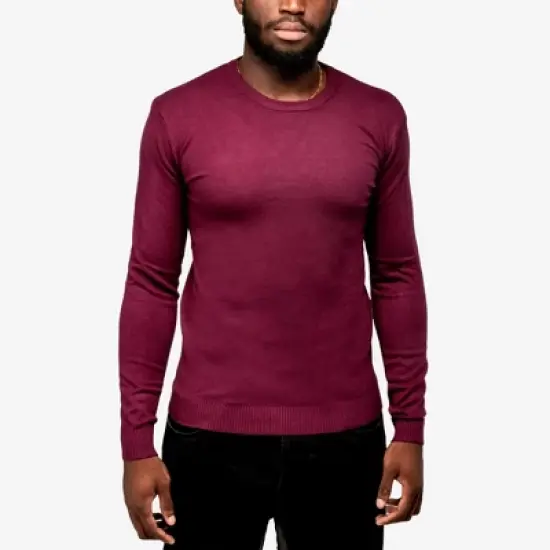 X RAY Men's Crew Neck Sweater Slim Fit Midweight Knit Pullover for Casual Dressy Wear (Big & Tall Available) image {15}