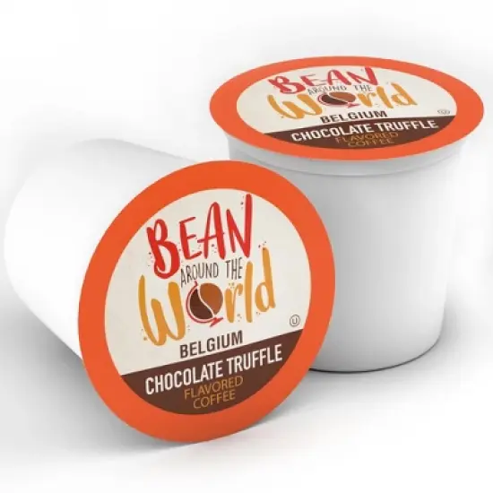 Bean Around The World Chocolate Truffle Flavored Coffee Pods,Keurig 2.0, 40 CT image {10}