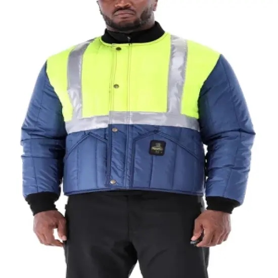 RefrigiWear HiVis Cooler Wear Water-Repellent Insulated Jacket image {1}