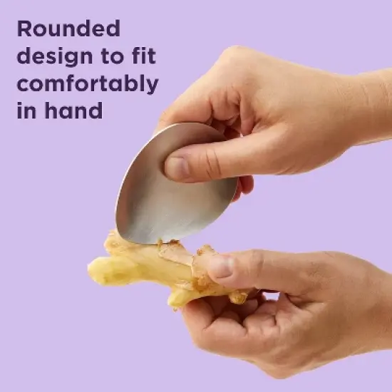 Chef'n Peel 'n Grate Ginger Peeler and Grater Green image {3}