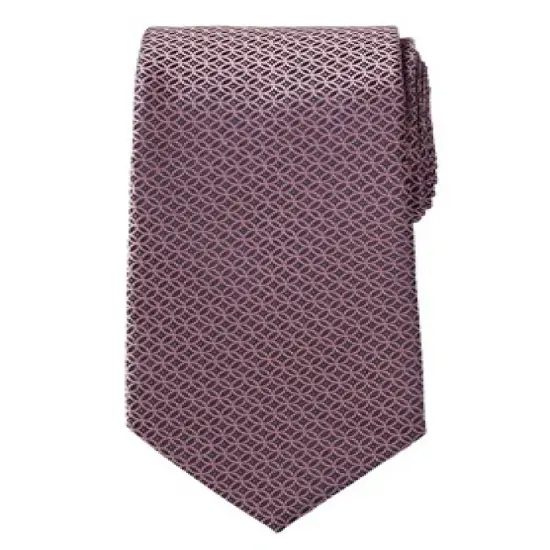 KingSize Men's Big & Tall  Extra Long Classic Geo Tie Necktie image {6}