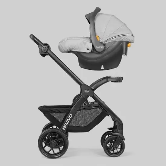 Chicco Bravo LE Travel System 2.0 Driftwood image {2}