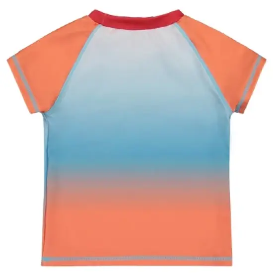 Andy & Evan Toddler 2-Piece Rashguard Set Orange, Size 2T image {3}
