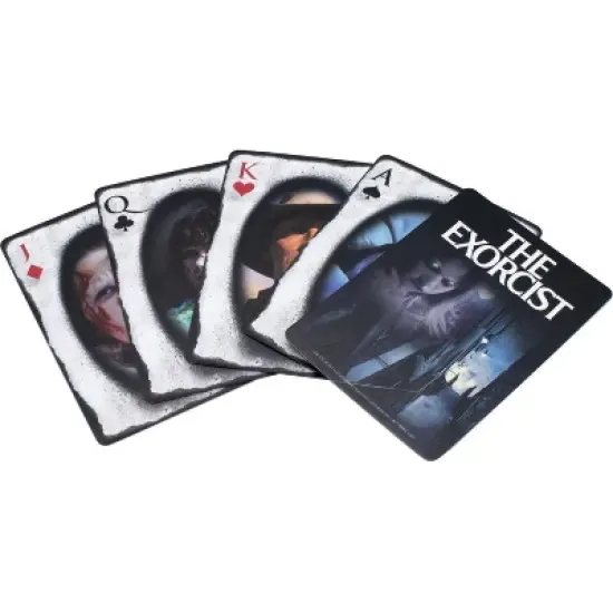 Aquarius Puzzles The Exorcist Playing Cards | 52 Card Deck + 2 Jokers image {1}