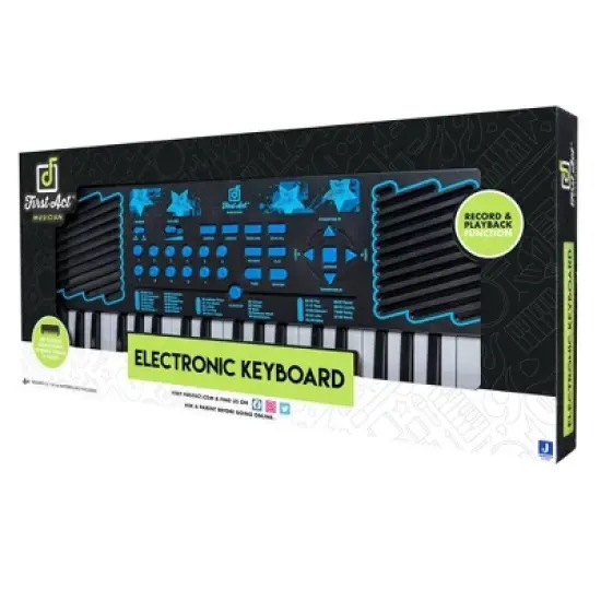 First Act Discovery - Electronic Keyboard - Blue Stars image {8}