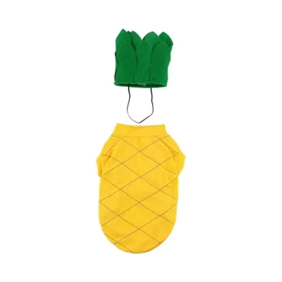 Midlee Pineapple Dog Costume image {1}