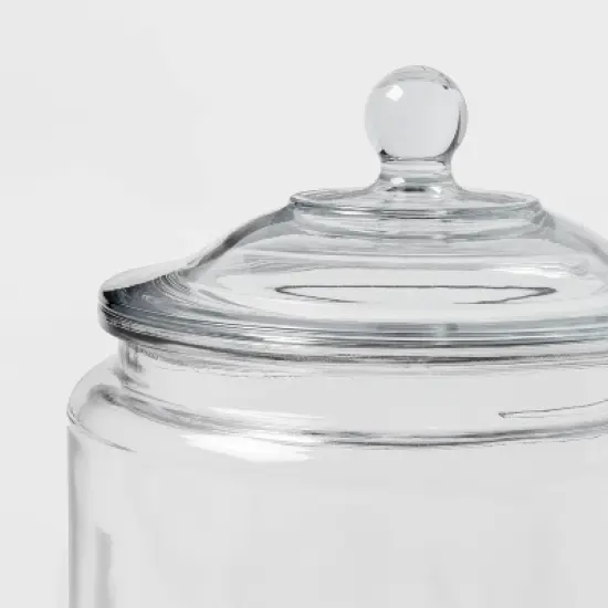 8qt Glass Beverage Dispenser - Threshold&trade;: Traditional Glass Drink Server, Dishwasher-Safe, Hot/Cold Use image {2}