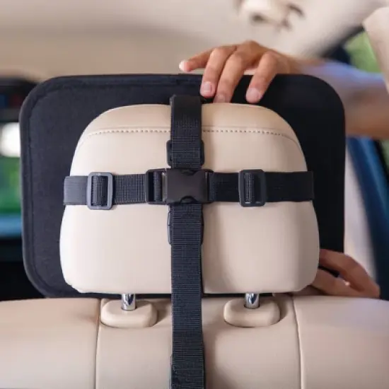 Nuby x Safe in the Seat Soft Fabric Backseat Baby View Mirror image {2}