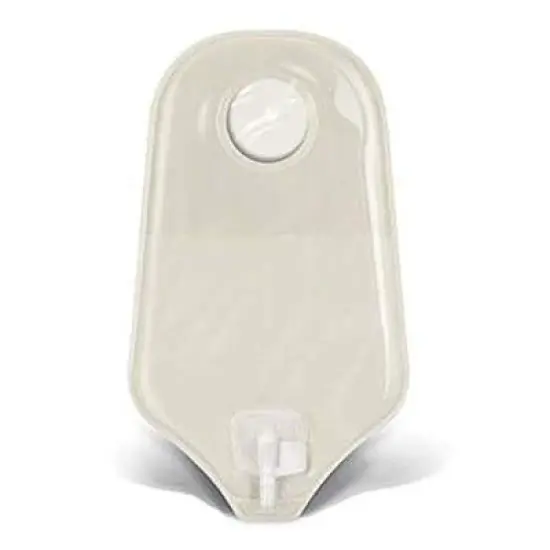 Convatec 401544 10 in. Natura Urostomy Pouch Transparent 1.75 in. Flange (Each) image {4}