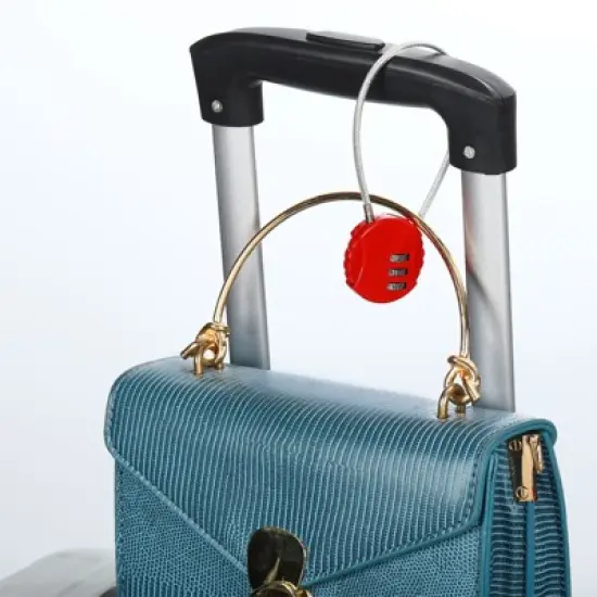 Unique Bargains Gym Locker Small 3 Digit Padlock Combination Locks image {5}