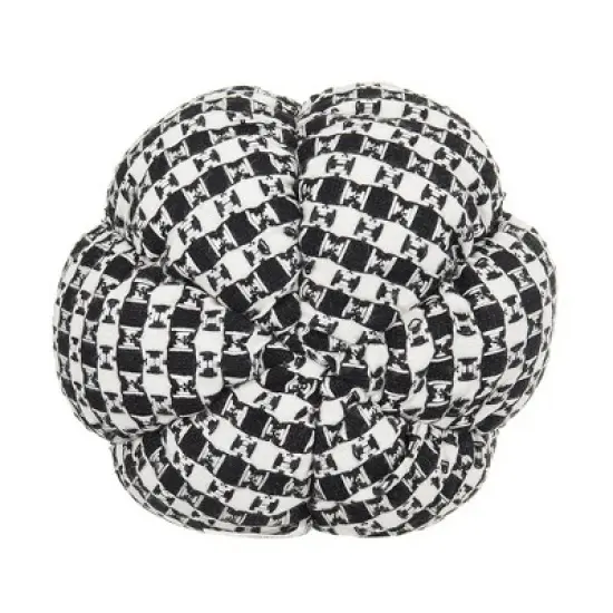 Whisen Fabric Plaid Pumpkin Decor, Holiday Halloween Decoration image {7}