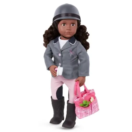 Our Generation Rashida Posable 18" Horseback Riding Doll & Storybook image {4}