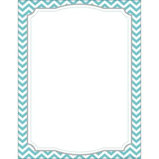 Barker Creek Chevron Beautiful Get Organized File Folders Set Multi-Design 107 per Set: Paper, Top Tab, 50 Sheet Capacity image {2}
