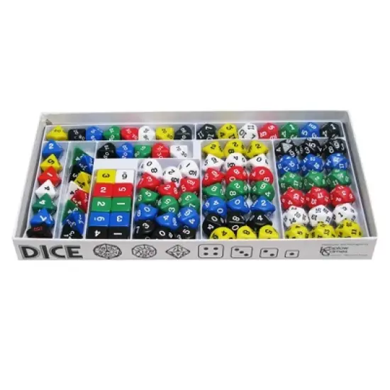Koplow Games Sampler Set of Opaque Polyhedra Dice, 100 Count image {1}