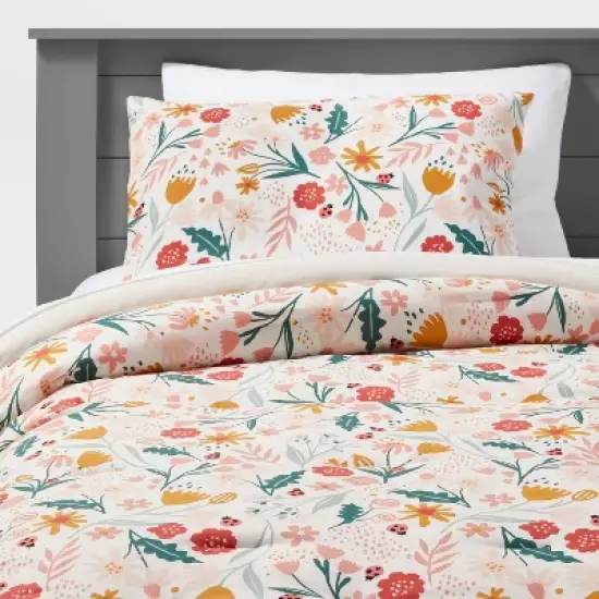 Floral Garden Cotton Kids' Comforter Set - Pillowfort&trade; image {6}