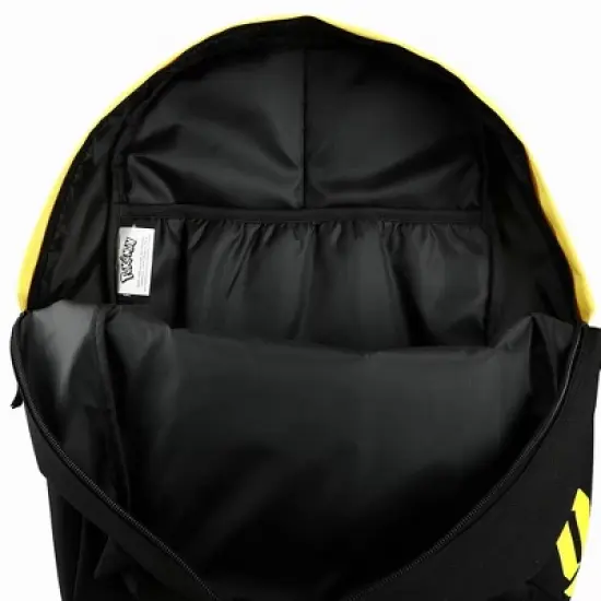 Pokemon Pikachu Anime Cartoon Yellow & Black Polyester Tech Backpack image {5}