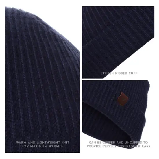 Men's Knit Beanie Winter Hat image {5}