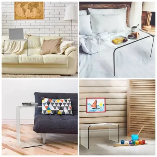 Multipurpose Acrylic Lap Desk Clear - Hastings Home image {5}