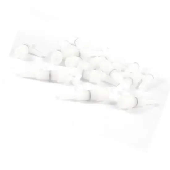 Unique Bargains 2-way White Plastic Aquarium Fish Tank Pond Air Flow Control Valve 20 Pieces image {2}