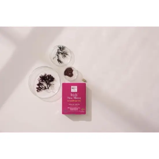 NEW NORDIC Irish Sea Moss Extract - Tri-Algae Complex with Norwegian Kelp & Wakame Seaweed - Vegan & Gluten Free , Compressed Raw Powder - 30 Tablets image {6}