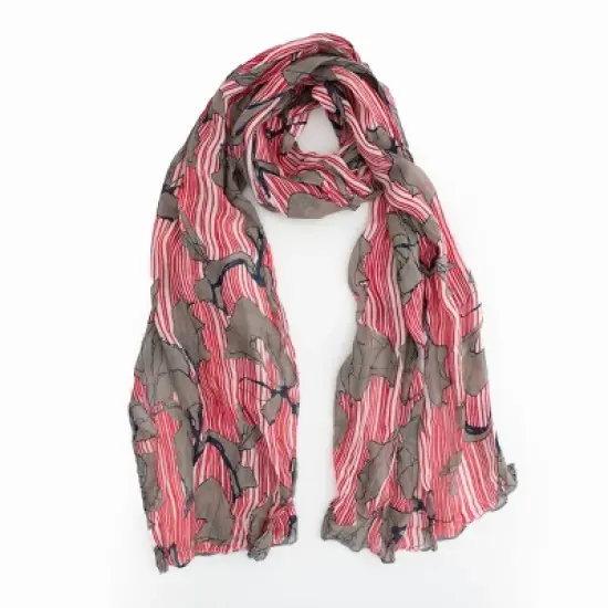 Aventura Clothing Women's Modern Floral Passion Scarf image {4}