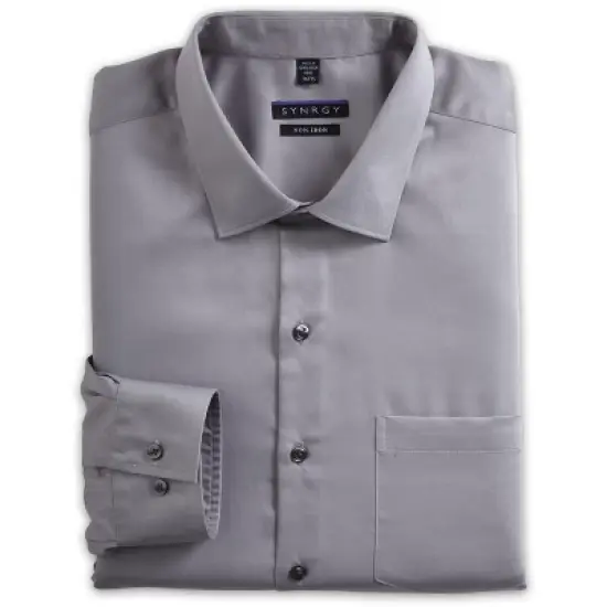 Synrgy Sateen Dress Shirt - Men's Big and Tall image {4}