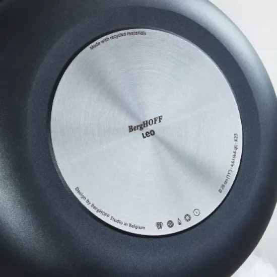 BergHOFF Phantom Nonstick Ceramic Wok Pan, Recycled Cast Aluminum image {5}