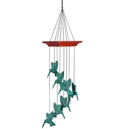 Hummingbird Spiral Chime image {1}