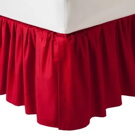 TL Care Cotton Percale Crib Skirt image {3}